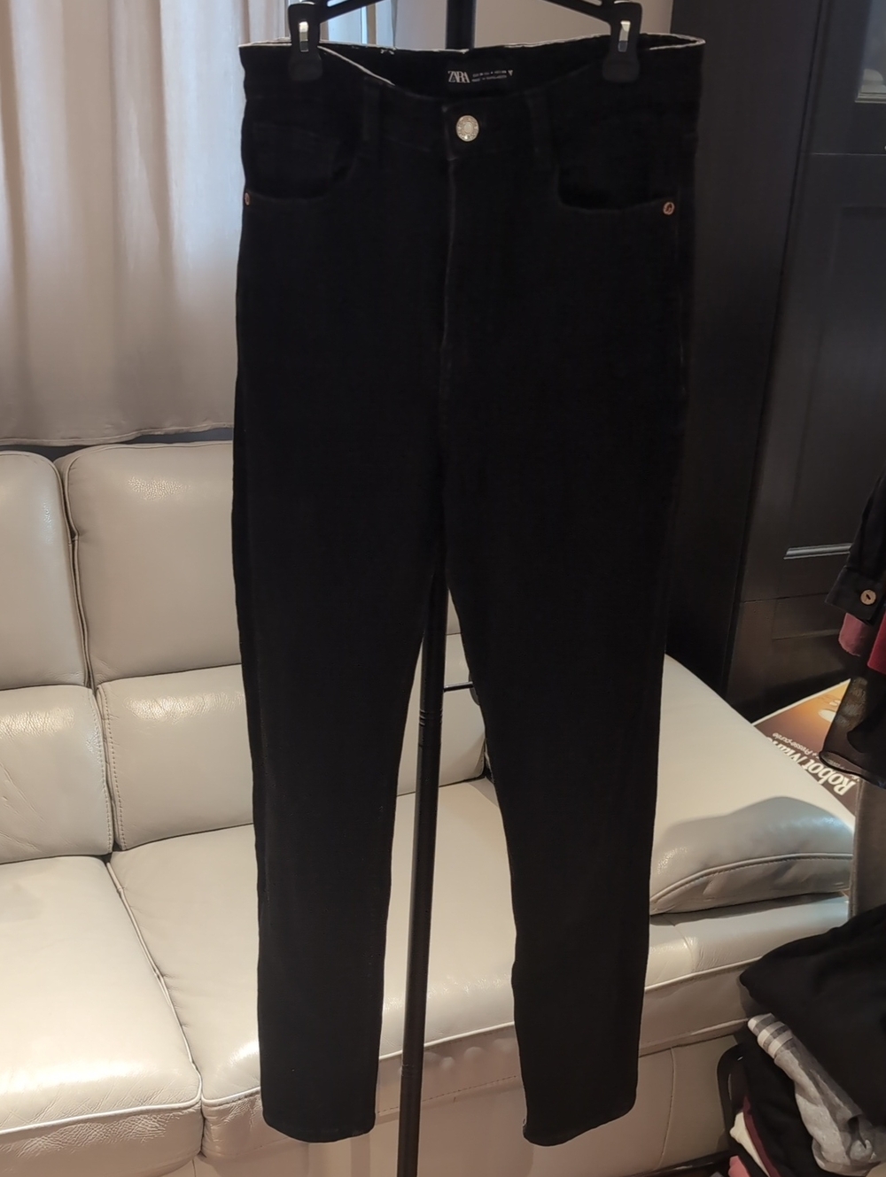 Zara Womens Black Skinny Jeans